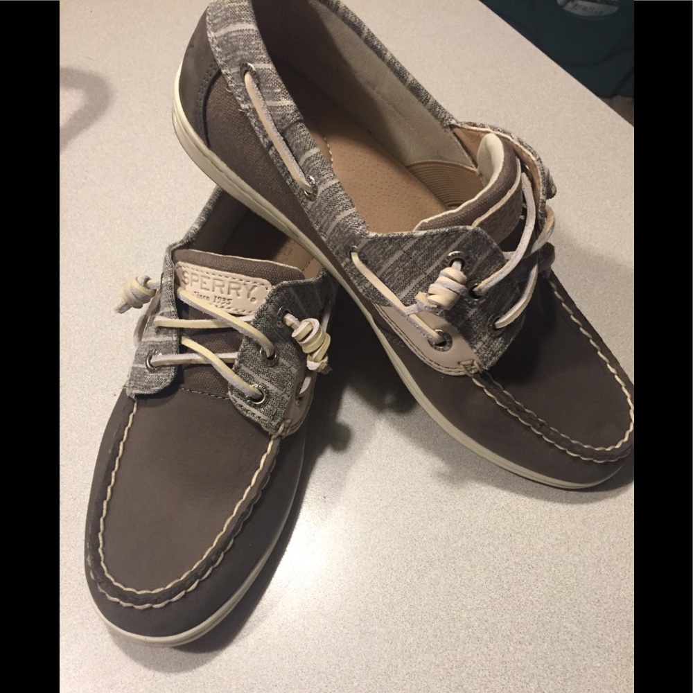 Sperry Songfish Stripe Graphite Women’s STS81286